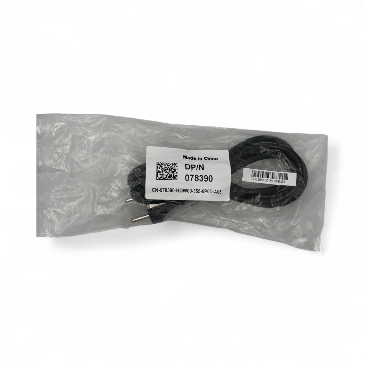 Voedingskabel Europees – C13 naar EU-stekker 1.9m Zwart P/N: 078390