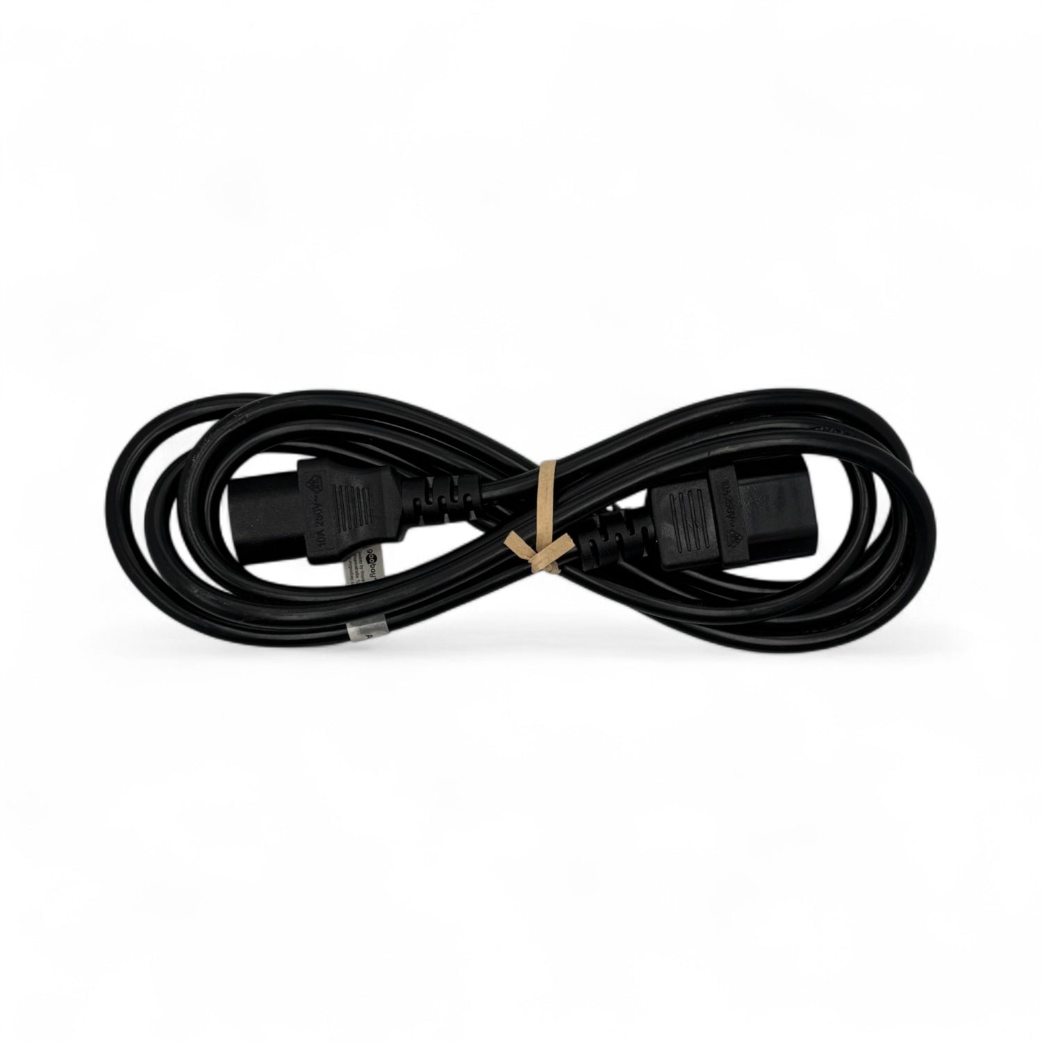 Power Cable IEC C14 to IEC320 C13 – 2m Black