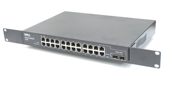 Dell PowerConnect 2724 24-PORT Managed Gigabit Switch P/N: YJ297, 0YJ297