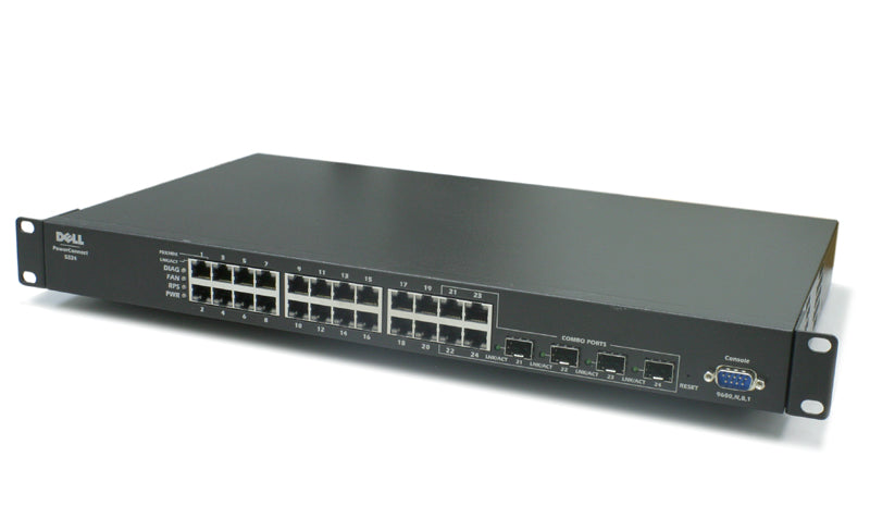 Dell PowerConnect 5324 Switch, 24-port Gigabit P/N: CFKT291, 1MGZ281, 2LGZ281