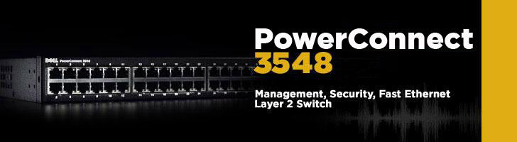 Dell PowerConnect 3548, 48 Port Switch