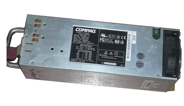 Compaq 350W ESP122 Power Supply P/N: 243406-001