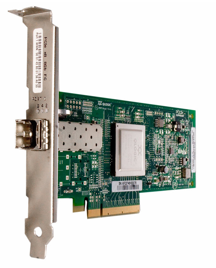 QLogic Vollprofil QLE2560 1 Port 8Gb/s HBA P/N: 489190-001