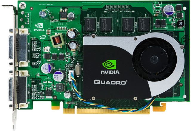 NVIDIA Quadro FX 570 PCI-E X16 256 MB GDDR3, 2 x DVI-I