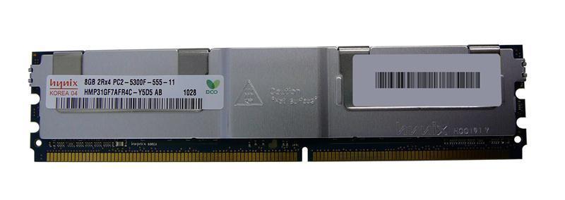 8 GB 2Rx4 PC2-5300F Hynix HMP31GF7AFR4C-Y5D5