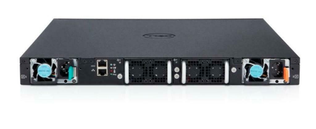 Dell Force10 S4820T 48-port SFP+ 10GbE + 4x 40GB QSFP+ Port Switch P/N: 2P7Y5, 02P7Y5