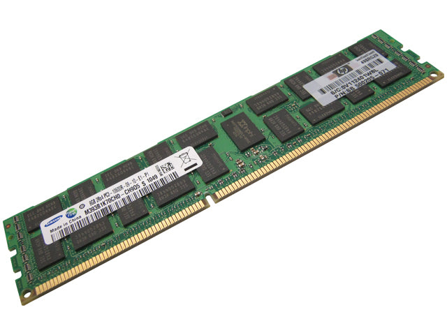 8GB 2Rx4 PC3-10600R DDR3-1333 ECC, Samsung, HP