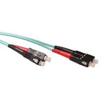 ACT Fiber Patch Cable SC/PC to SC/PC, 20m Aqua P/N: RL3620