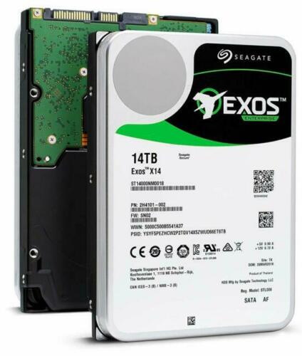 14 TB 7,2 K SATA 3,5-Zoll-Festplatte Seagate Exos