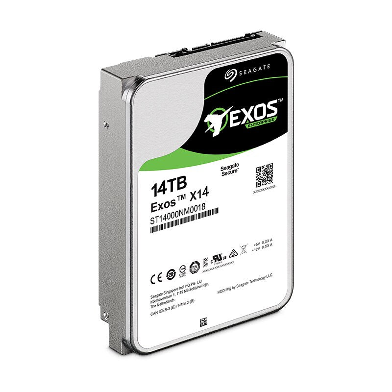 14 TB 7,2 K SATA 3,5-Zoll-Festplatte Seagate Exos