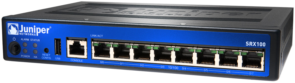Juniper SRX100 Hochleistungs-Firewall, offene Box, Teilenummer: SRX100B