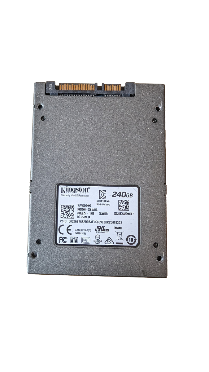 240 GB SATA 2,5" 6G Kingston SSDNow UV500 P/N: SUV500/240G