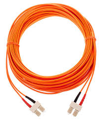 Telegärtner Glasfaser-Patchkabel SC/SC 50/125, 20m Orange