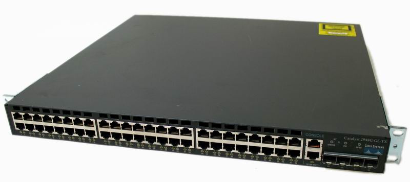 Cisco Catalyst 2948G-GE-TX Gigabit Switch: 48-port 10/100/1000BASE-T Port + 4x SFP port