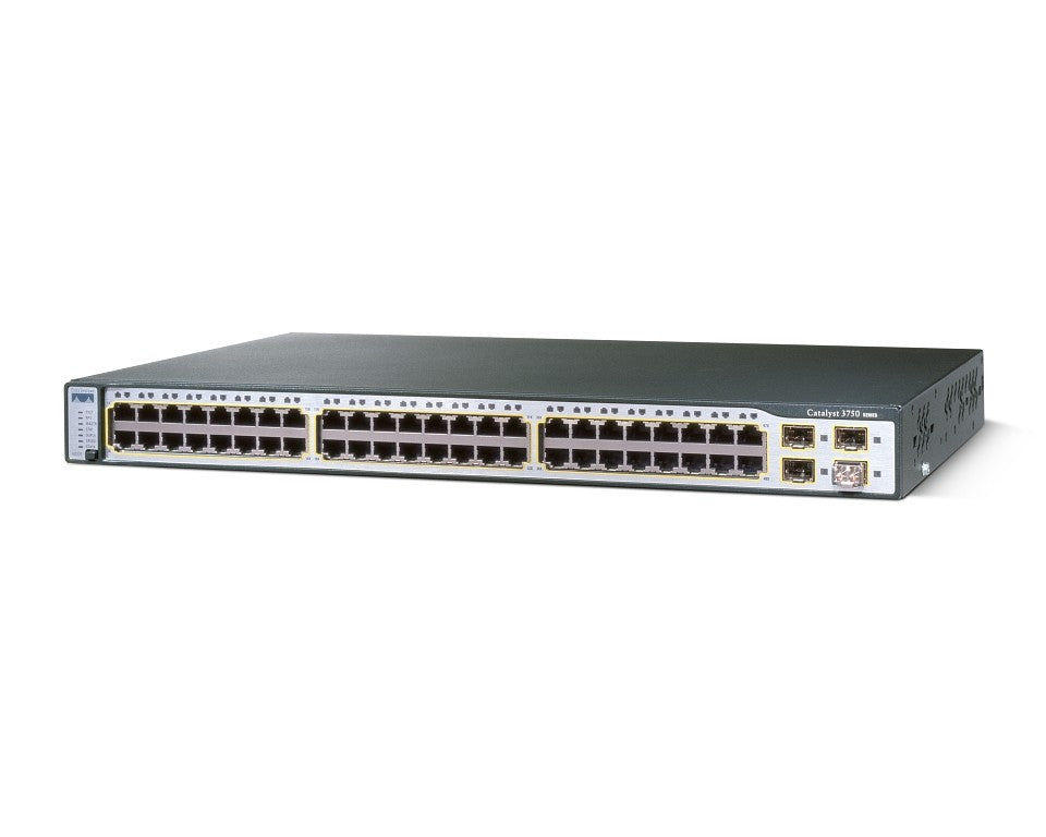 Cisco Catalyst Switch 48P Layer 3 WS-C3750G-48TS-S
