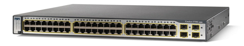 Cisco Catalyst WS-3750G-48TS-S 48-port Gigabit Ethernet Switch P/N: WS-3750G-48TS-S