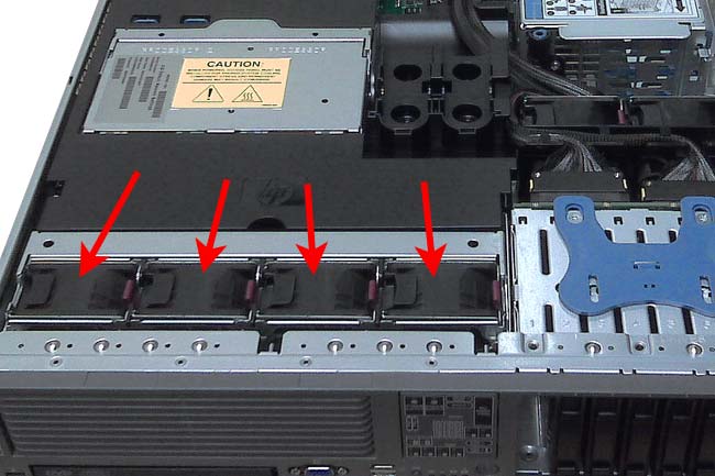 HP DL380G5 / DL385G2 Systemlüfter Teilenummer: 394035-001