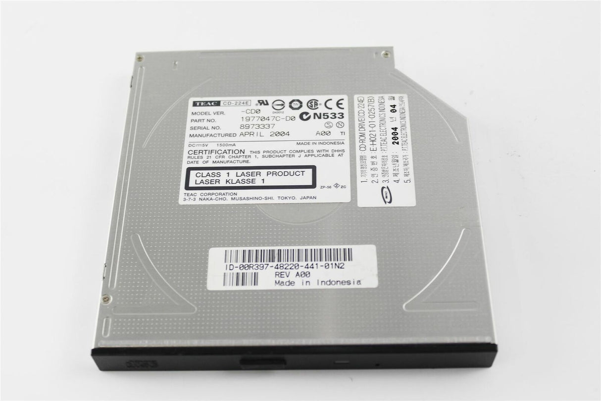 DVD-Rom drive IDE Slimmline DELL