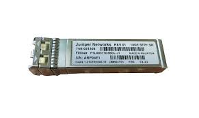 Juniper 10Gb/s SFP+, 10GE-SFP+-SR, Finisar P/N: 740-021308, FTLX8571D3BCL-J1