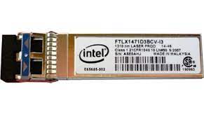 Intel 10Gb/s SFP+ SW 1310nm P/N: E65685-001, FTLX1471D3BCV-IT