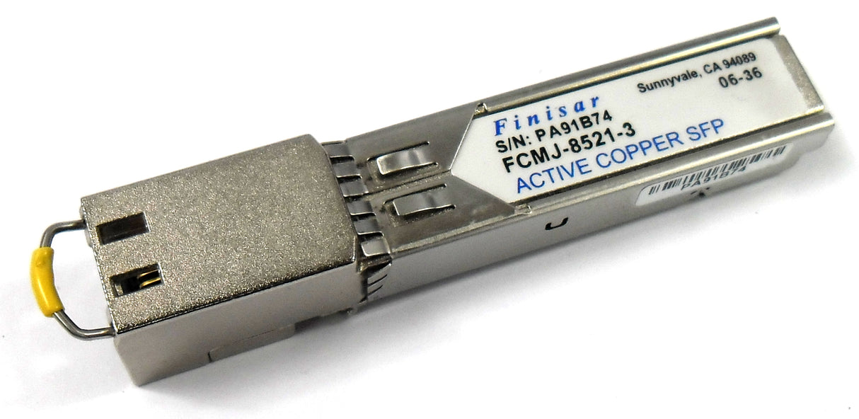 Finisar SFP (mini-GBIC) transceiver module - 1000Base-T P/N: FCMJ-8521-3