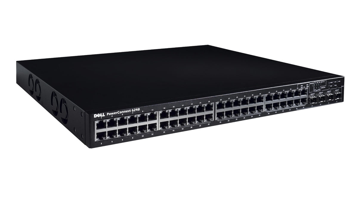 Dell PowerConnect 6248, Gigabit Network Switch P/N: G1306, 0G1306, GU139, 0GU139, 0XT800, XT800