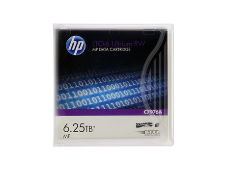 HPE LTO-6/7, Ultrium 6/7, 6.25TB MP RW Data Cartridge C7976A