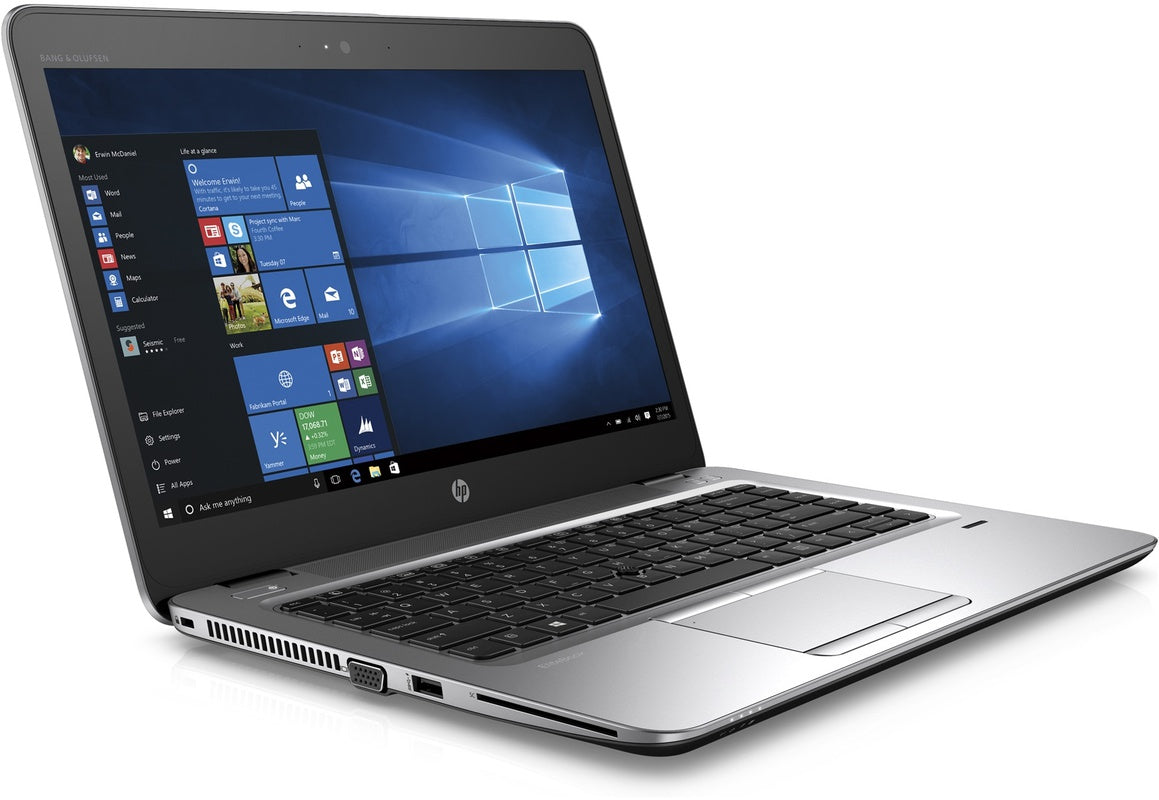 HP Elitebook 840 G4 - 14" FHD, Intel Core i5, 8GB DDR4, 256GB SSD, Windows 10 Pro