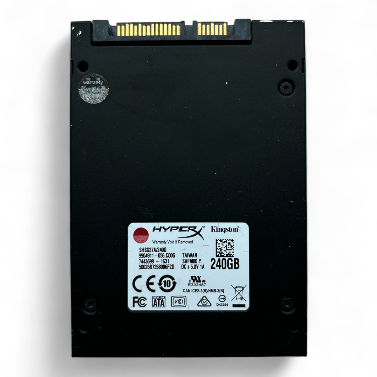 240GB SSD SATA 2.5" 6G Kingston HyperX Savage  P/N: SHSS37A/240G