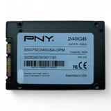 240GB SSD SATA 2.5" 6G PNY SSD7SC240GSA-OPM P/N: SSD2SC240G1SA754D117-820