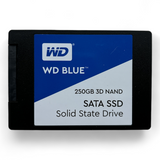 250GB SSD SATA 2.5" 6G WD BLUE 3D NAND SSD WDS250G2B0A P/N: WDS250G2B0A-00SM50