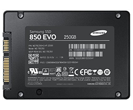 250GB SSD 850 EVO SATA 2 5 inch Samsung MZ-75E250