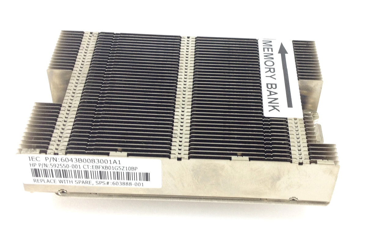 Heatsink HP ProLiant DL165 P/N: 607119-001