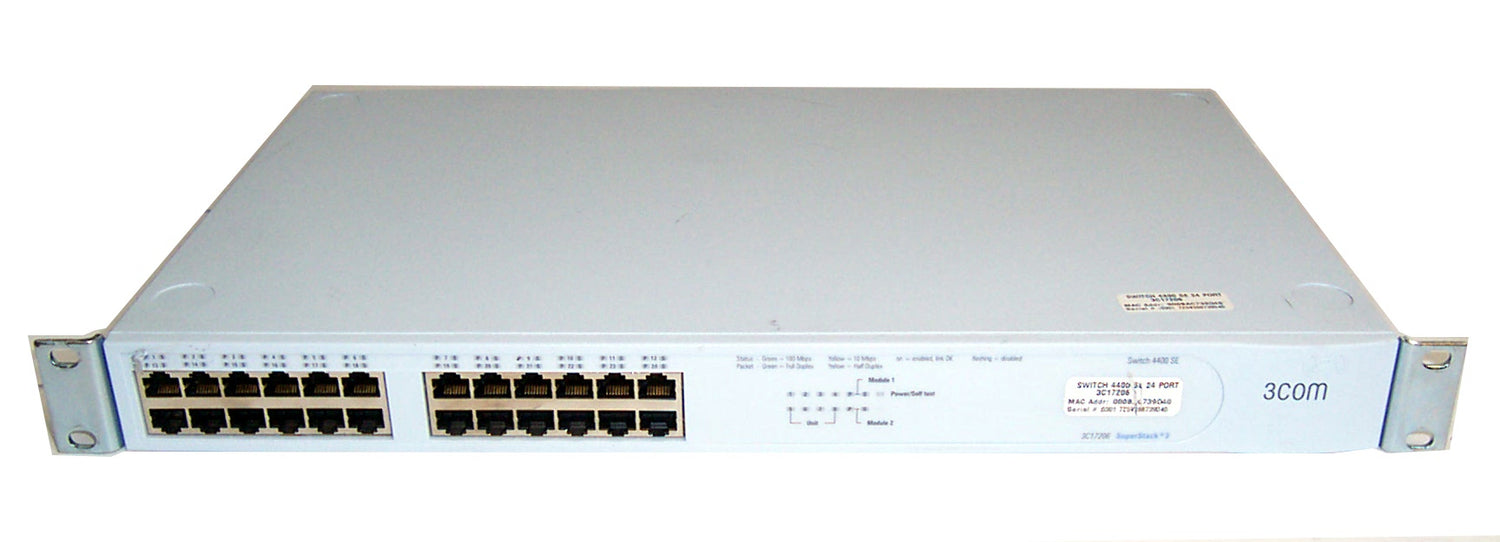 3COM Switch 4400 SE 24 Port 10-100 Managed Switch