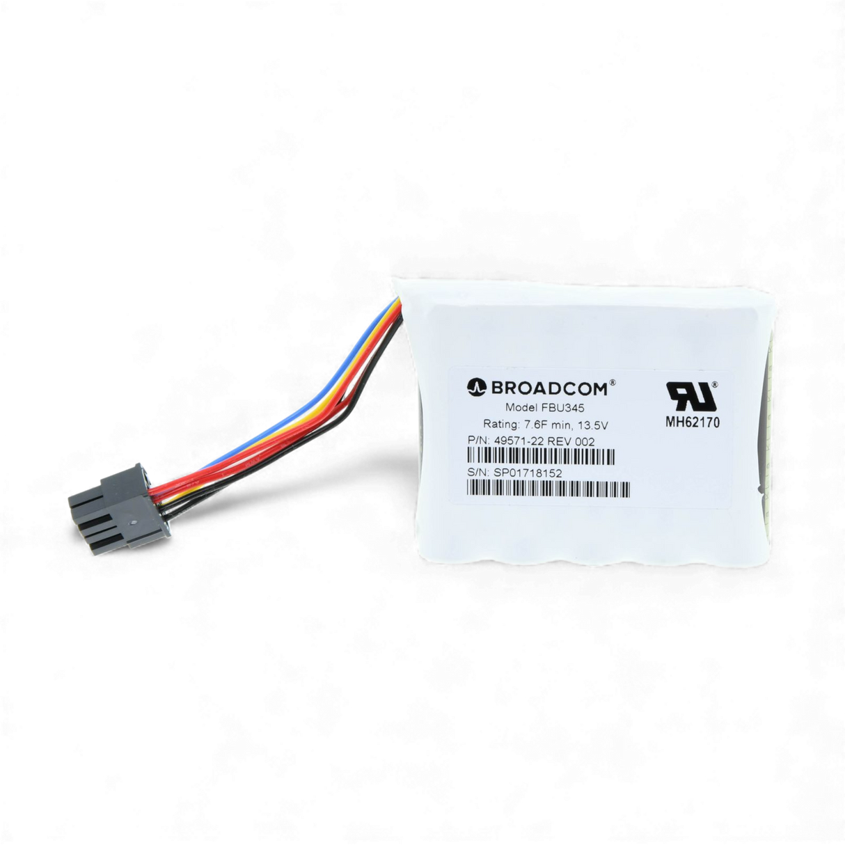 LSI SuperCap Battery Unit Broadcome/Tecate P/N: 49571-22