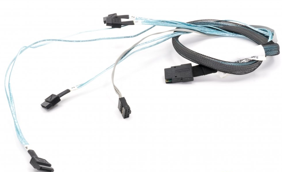 HP 4 SATA to SAS Cable, 38", 97cm P/N: 538872-001