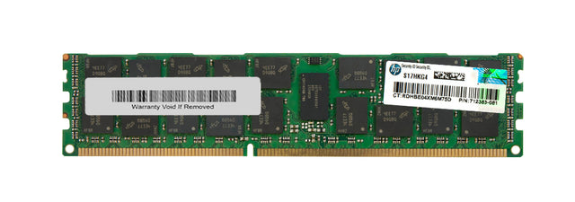 16GB 2Rx4 PC3-14900R DDR3-1600 ECC, Micron HP[Server Memory][P/N: MT36JSF2G72PZ-1G9E1HF][HP: 712383-081]