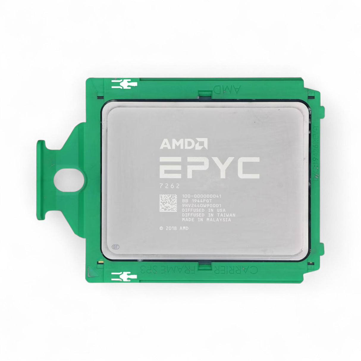 AMD EPYC 7262 Dell-locked! - 8 Cores 16 Threads, Base 3.20GHz Turbo 3.40GHz, 155W P/N: 100-000000041