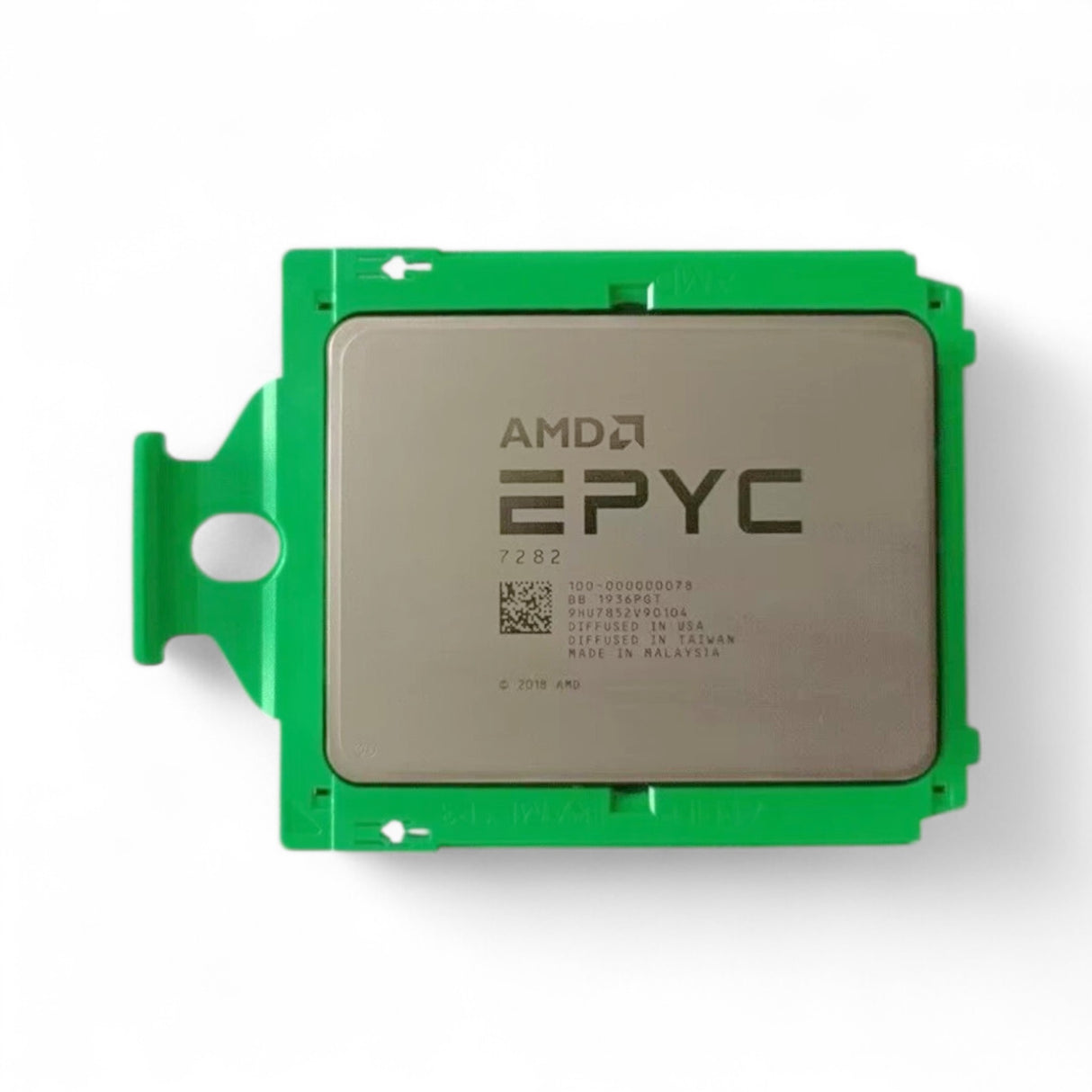 AMD EPYC 7282 Dell-locked! - 16 Cores 32 Threads, Base 2.80GHz Turbo 3.20GHz, 120W P/N: 100-000000078