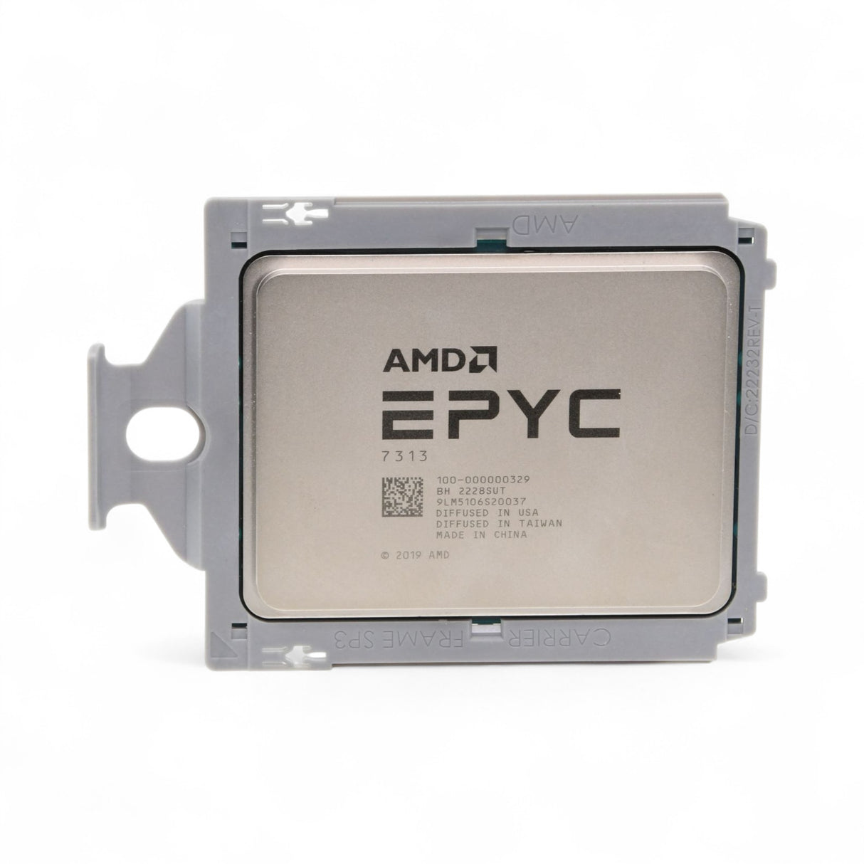 AMD EPYC 7313 Dell-locked! - 16 Cores 32 Threads, Base 3.00GHz Turbo 3.70GHz, 155W P/N: 100-000000329