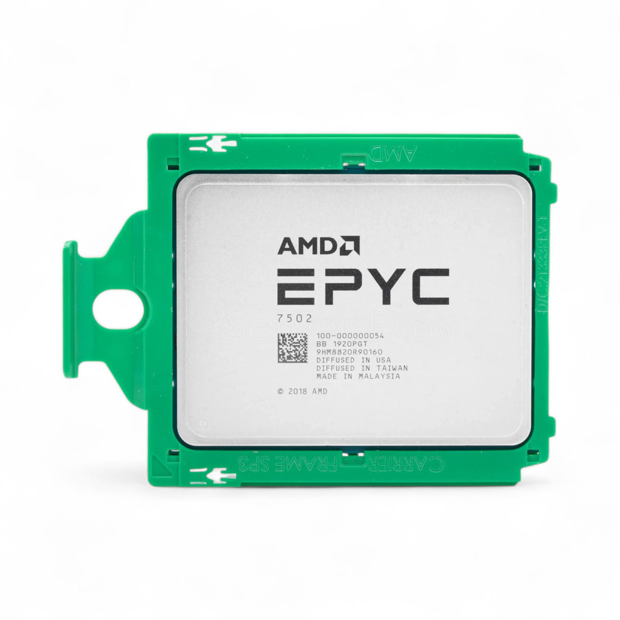 AMD EPYC 7502 Dell-locked! - 32 Cores 64 Threads, Base 2.50GHz Turbo 3.35GHz, 180W P/N: 100-000000054
