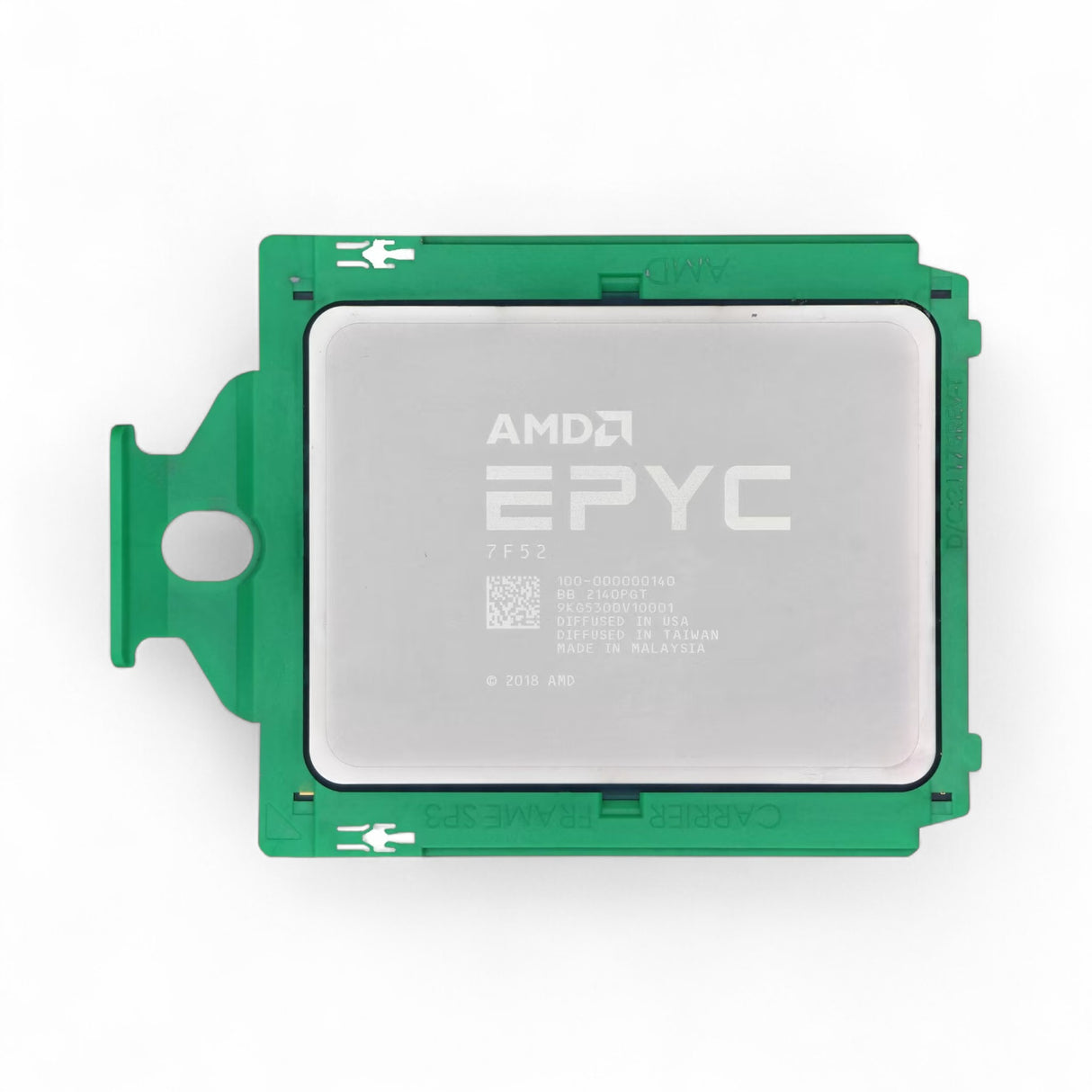 AMD EPYC 7F52 Dell-locked! - 16 Cores 32 Threads, Base 3.50GHz Turbo 3.90GHz, 240W P/N: 100-000000140