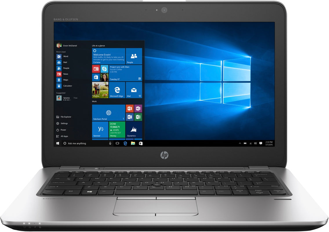 HP Elitebook 820 G4 - 12", Intel i5, 8GB, 256GB SSD