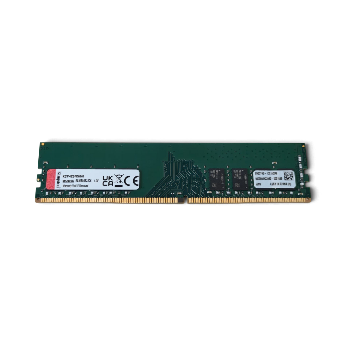 8GB 1Rx8 PC4-2666V Kingston KCP426NS8/8