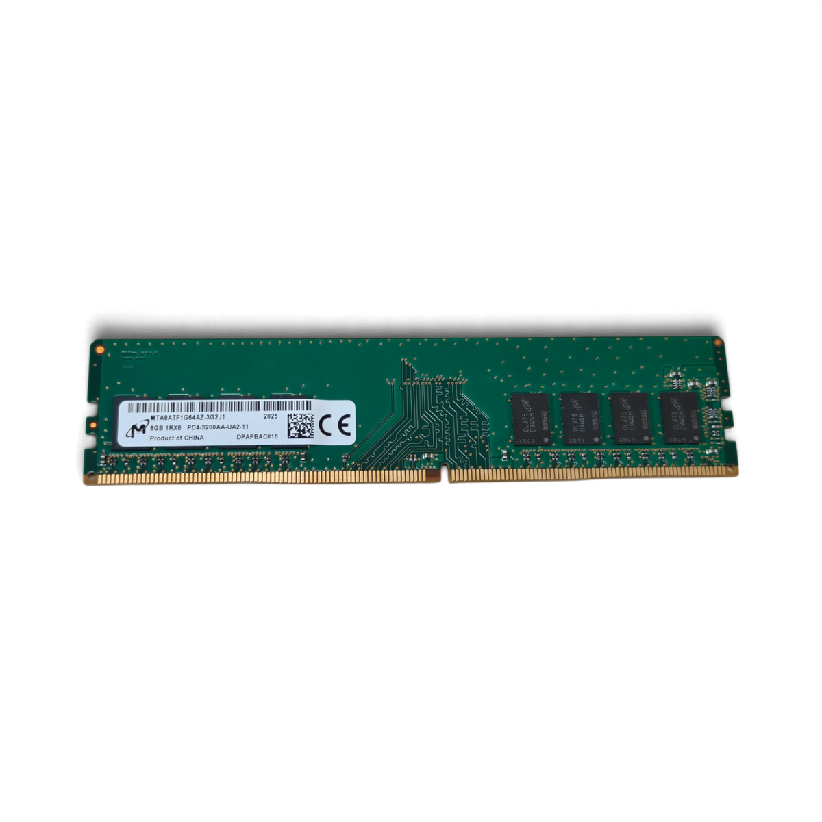 8GB 1Rx8 PC4-3200AA Micron MTA8ATF1G64AZ-3G2J1
