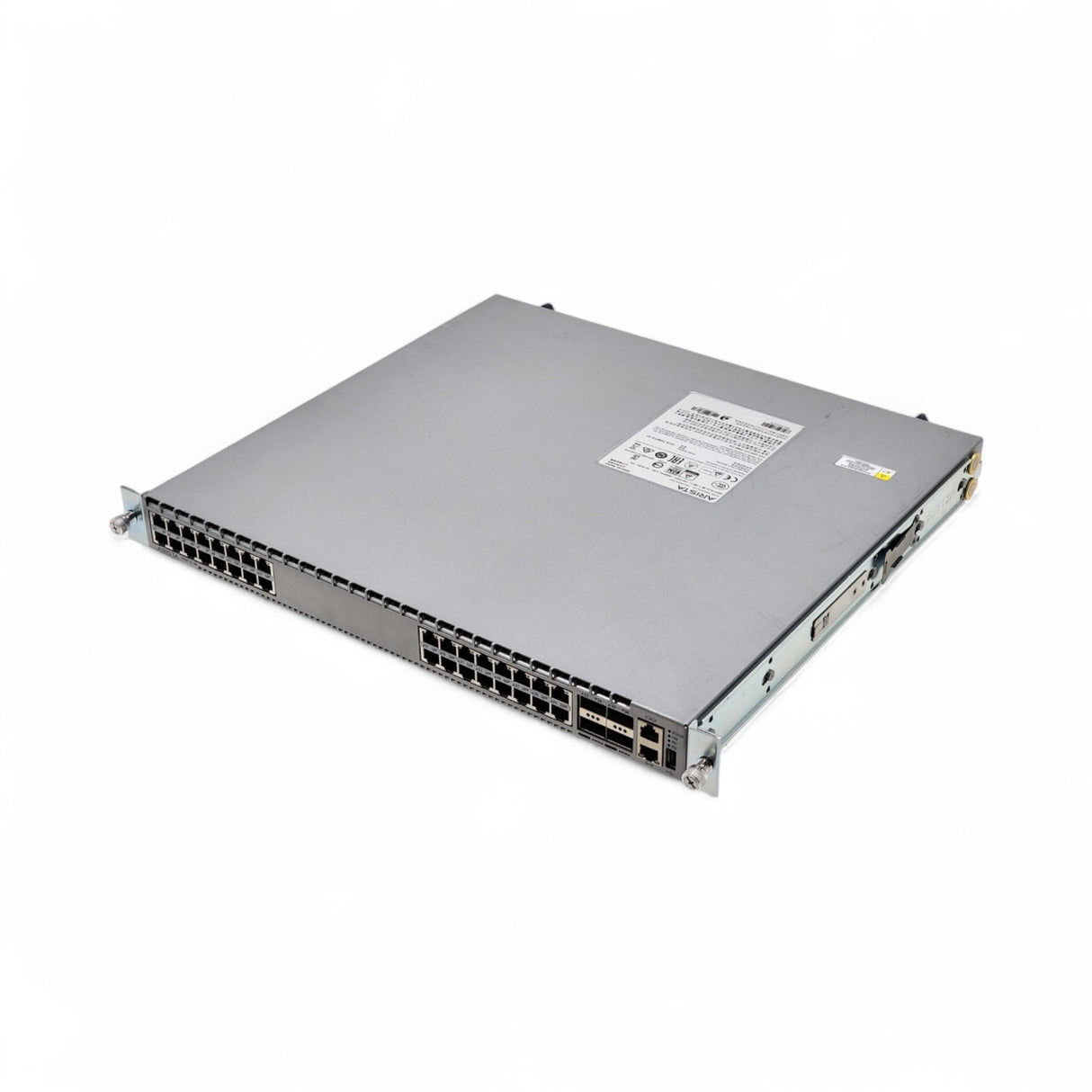 Arista 7050X - 32x 10Gb BASE-T Port, 4x QSFP+ Port, Front to Rear Air, P/N: DCS-7050TX-48-R