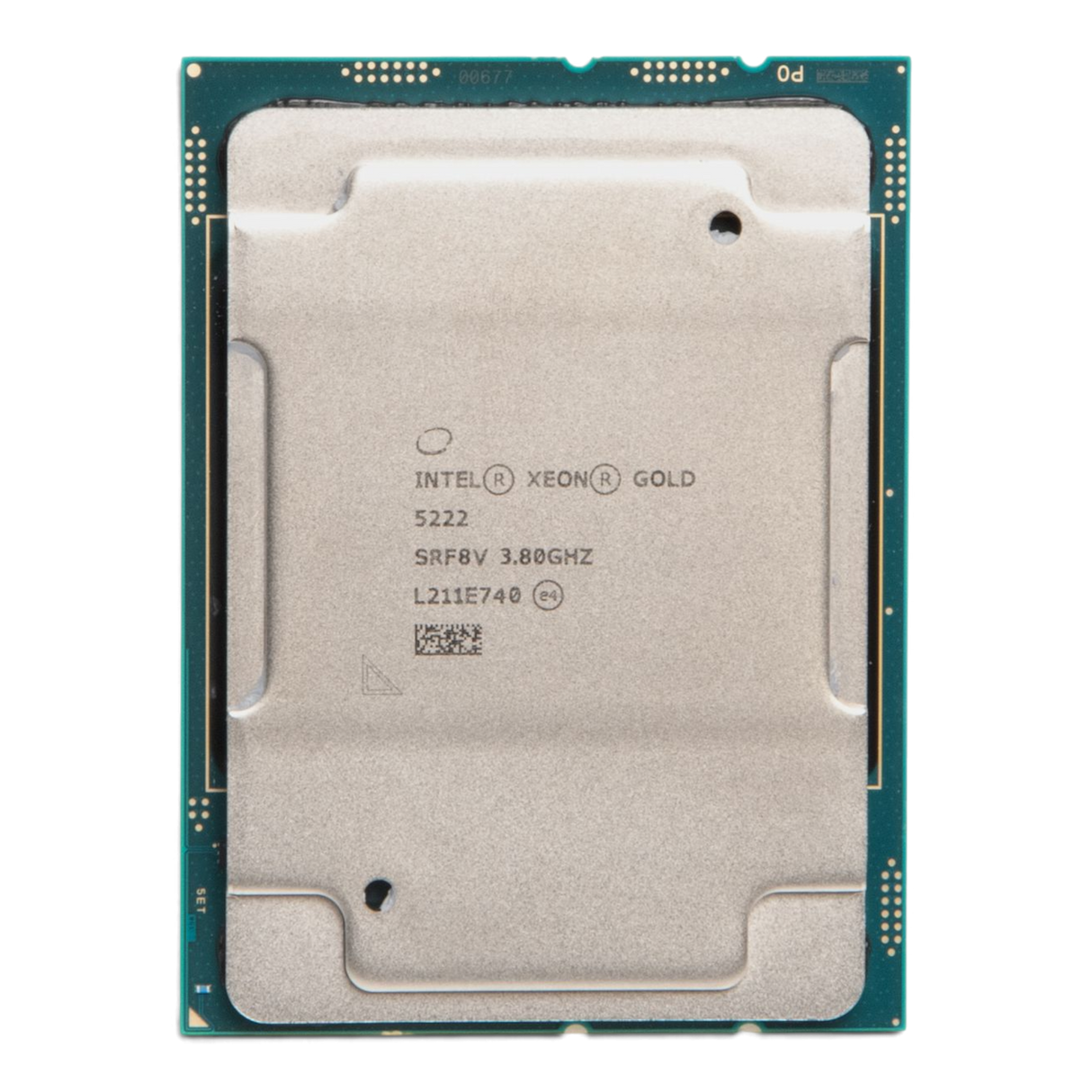 Intel Xeon Gold 5222 - 4 Cores 8 Threads, Base 3.80GHz Turbo 3.90GHz, 16.5MB Cache, 105W P/N: SRF8V