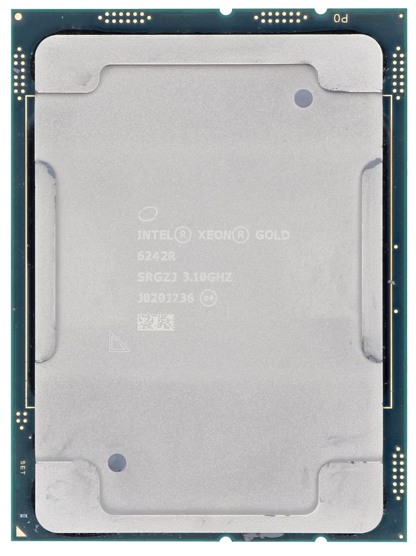 Intel Xeon Gold 6242R - 20-Cores 40-Threads, 3.10Ghz Base 4.10Ghz Turbo, 35.75MB Cache, 205W P/N: SRGZJ
