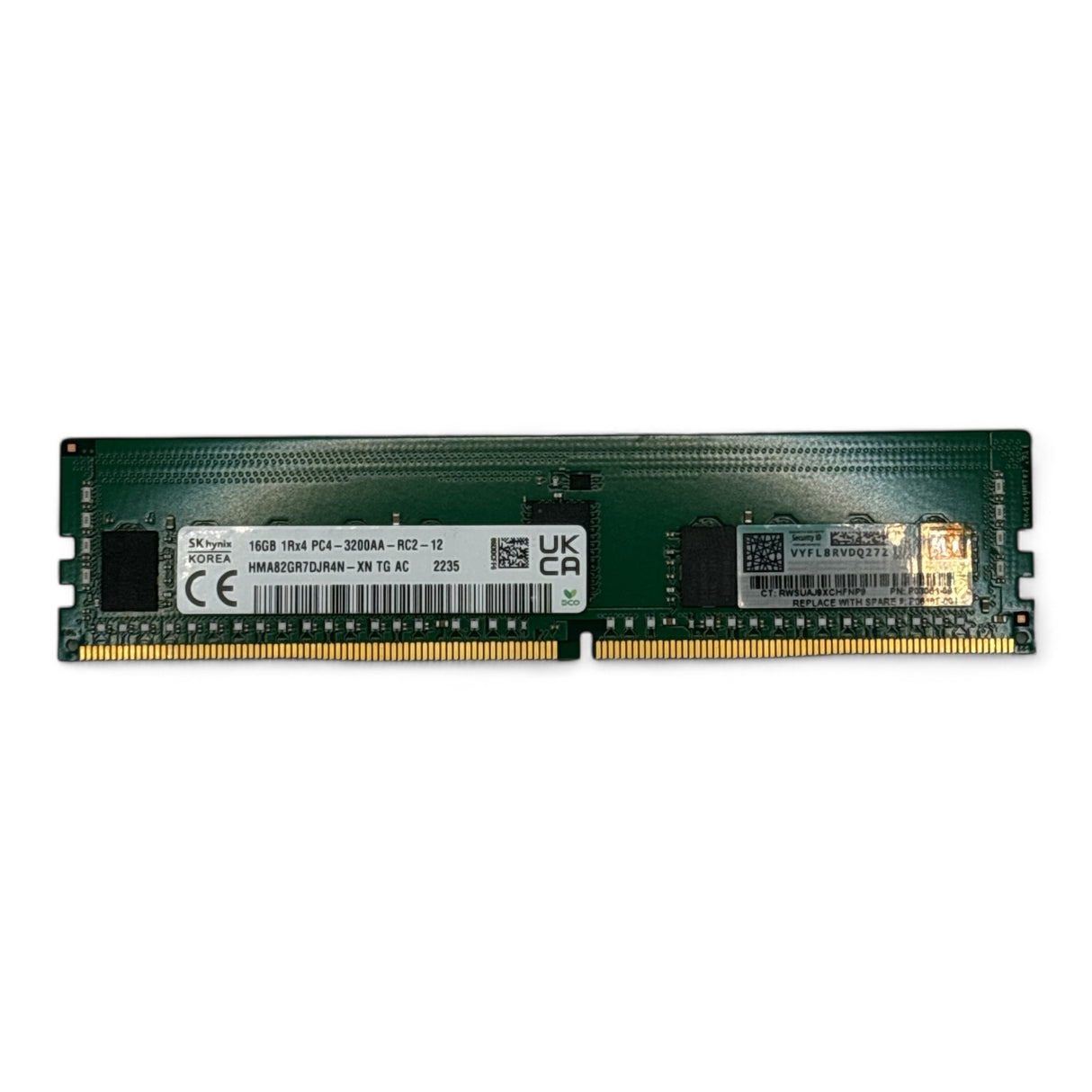 16 GB 1Rx4 PC4-3200 SK hynix HMA82GR7DJR4N-XN HP Teilenummer: P03061-091 P06187-001