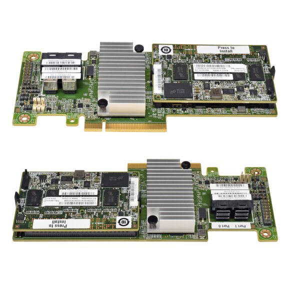 Lenovo/IBM ServeRAID M5210 12G w/o Cache RAID Controller P/N:  46C9111, 44W3393, H3-25503-04E